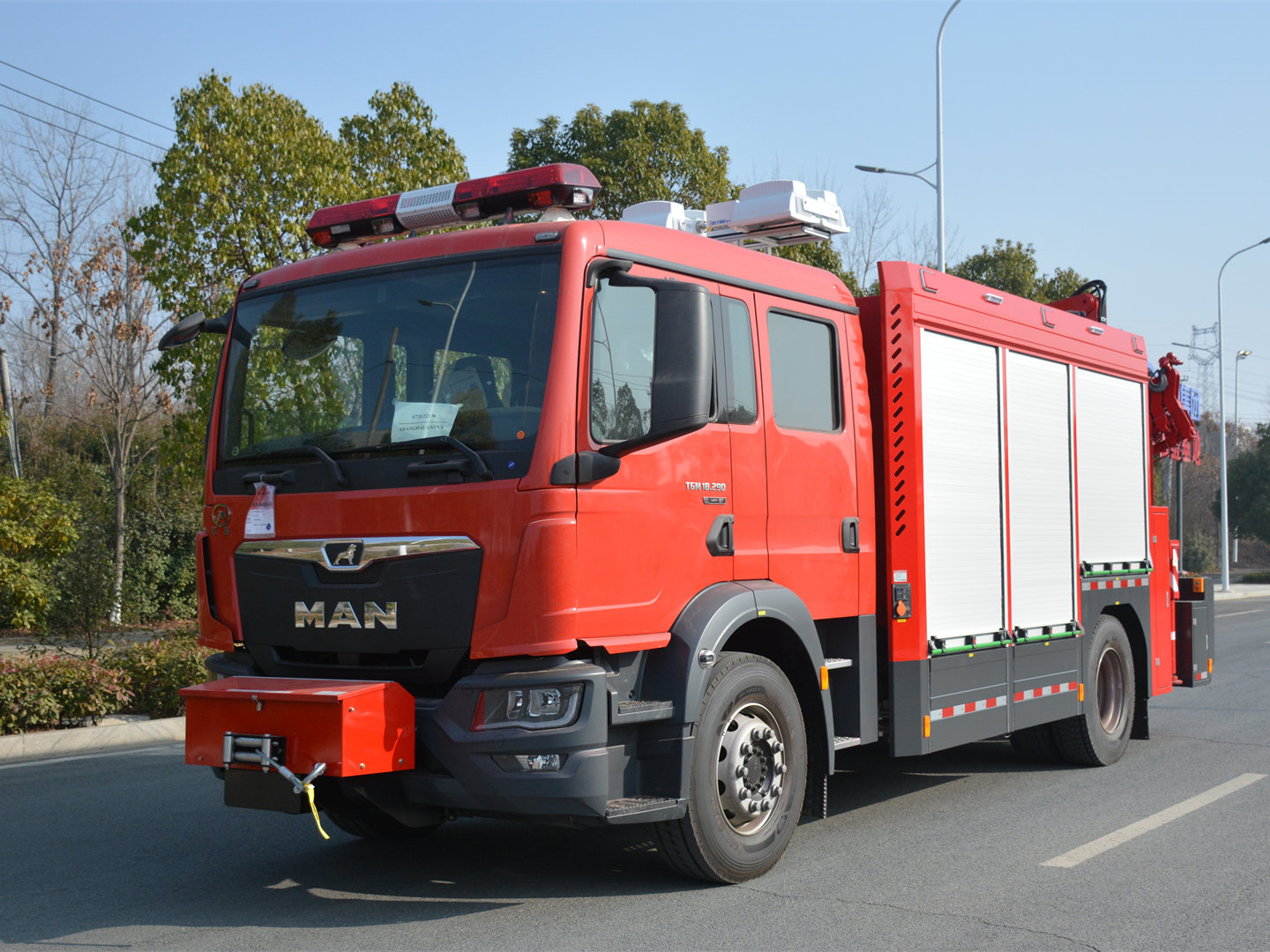 德國曼恩搶險救援車